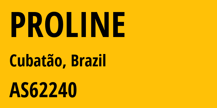 Информация о провайдере PROLINE AS62240 Clouvider: все IP-адреса, network, все айпи-подсети