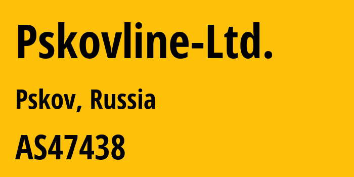 Информация о провайдере Pskovline-Ltd. AS47438 Pskovline Ltd.: все IP-адреса, network, все айпи-подсети