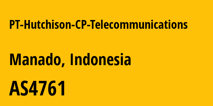 Информация о провайдере PT-Hutchison-CP-Telecommunications AS45727 Hutchison CP Telecommunications, PT: все IP-адреса, network, все айпи-подсети