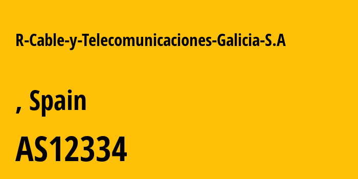 Информация о провайдере R-Cable-y-Telecomunicaciones-Galicia-S.A AS12334 R Cable y Telecable Telecomunicaciones, S.A.U.: все IP-адреса, network, все айпи-подсети