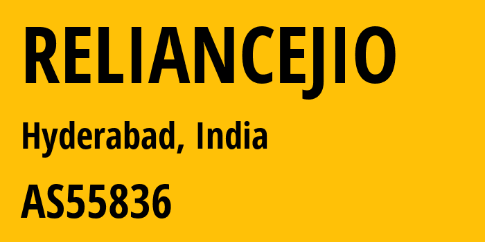 Информация о провайдере RELIANCEJIO AS55836 Reliance Jio Infocomm Limited: все IP-адреса, network, все айпи-подсети