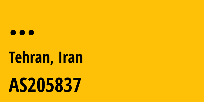 Информация о провайдере Sadad-Processing-Modern-Services-Company-P.J.S AS205837 Sadad Electronic Payment Company P.J.S.: все IP-адреса, network, все айпи-подсети