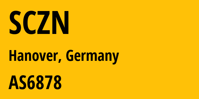 Информация о провайдере SCZN AS6878 T-Systems International GmbH: все IP-адреса, network, все айпи-подсети