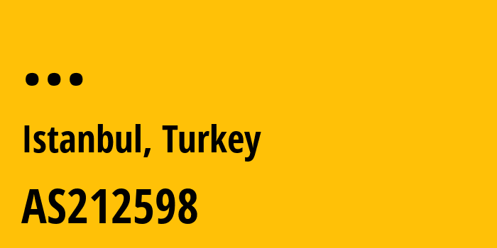 Информация о провайдере SFCTEK-Bilisim-Yazilim-ve-Telekomunikasyon-Hiz.-San.-ve-Tic.-LTD.-STI. AS212598 SFCTEK Bilisim Yazilim ve Telekomunikasyon Hiz. San. ve Tic. LTD. STI.: все IP-адреса, network, все айпи-подсети