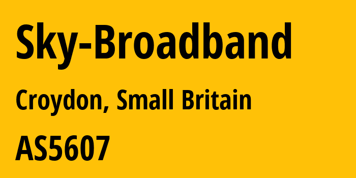 Информация о провайдере Sky-Broadband AS5607 Sky UK Limited: все IP-адреса, network, все айпи-подсети