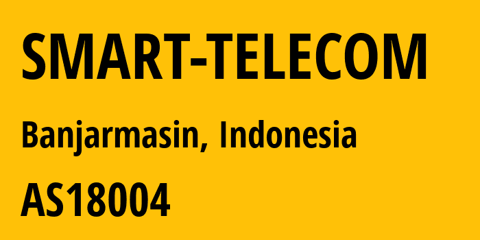 Информация о провайдере SMART-TELECOM AS18004 PT WIRELESS INDONESIA ( WIN ): все IP-адреса, network, все айпи-подсети