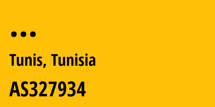 Информация о провайдере SOCIETE-NATIONALE-DES-TELECOMMUNICATIONS-Tunisie-Telecom AS327934 SOCIETE NATIONALE DES TELECOMMUNICATIONS (Tunisie Telecom): все IP-адреса, network, все айпи-подсети