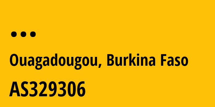 Информация о провайдере Société-Nationale-dElectricité-du-Burkina AS329306 Société Nationale dElectricité du Burkina (SONABEL): все IP-адреса, network, все айпи-подсети