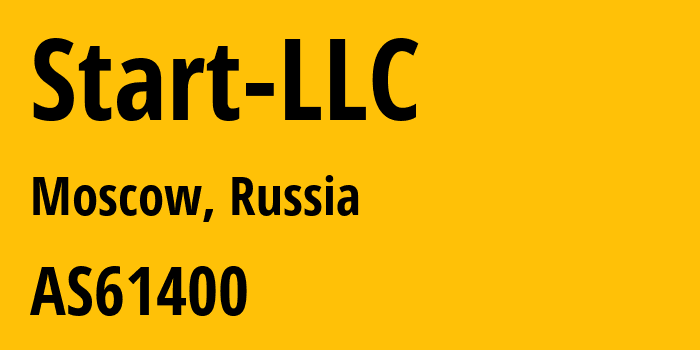 Информация о провайдере Start-LLC AS209420 START LLC: все IP-адреса, network, все айпи-подсети