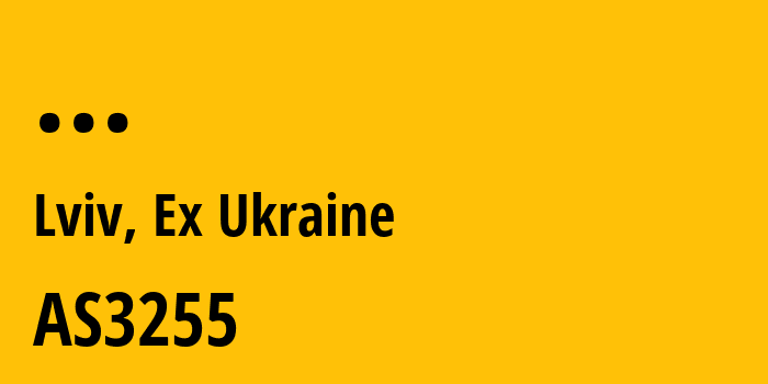 Информация о провайдере State-Enterprise-Scientific-and-Telecommunication-Centre-Ukrainian-Academic-and-Research-Network-of-the-Institute-Condensed-Matter-Physics-of-the-Nati AS3255 State Enterprise Scientific and Telecommunication Centre Ukrainian Academic and Research Network of the Institute for Condensed Matter Physics : все IP-адреса, network, все айпи-подсети