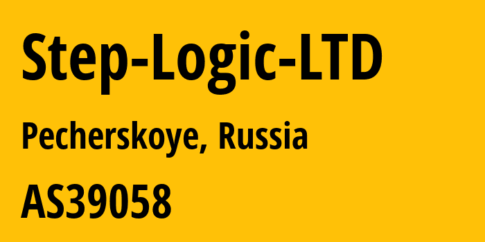 Информация о провайдере Step-Logic-LTD AS39058 Step Logic LTD: все IP-адреса, network, все айпи-подсети