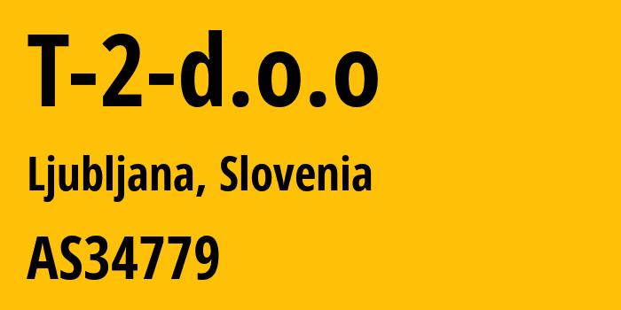 Информация о провайдере T-2-d.o.o AS34779 T-2, d.o.o.: все IP-адреса, network, все айпи-подсети