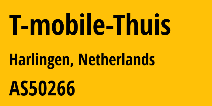 Информация о провайдере T-mobile-Thuis AS50266 Odido Netherlands B.V.: все IP-адреса, network, все айпи-подсети