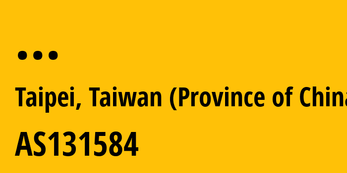 Информация о провайдере Taiwan-Intelligent-Fiber-Optic-Network-Co.,-Ltd. AS131584 Taiwan Intelligent Fiber Optic Network Co.,Ltd.: все IP-адреса, network, все айпи-подсети