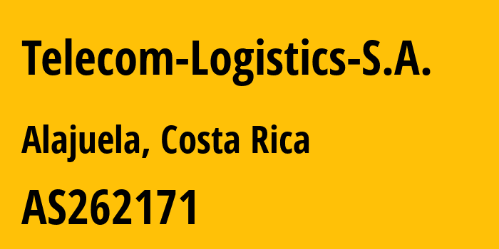 Информация о провайдере Telecom-Logistics-S.A. AS262171 Telecom Logistics S.A.: все IP-адреса, network, все айпи-подсети