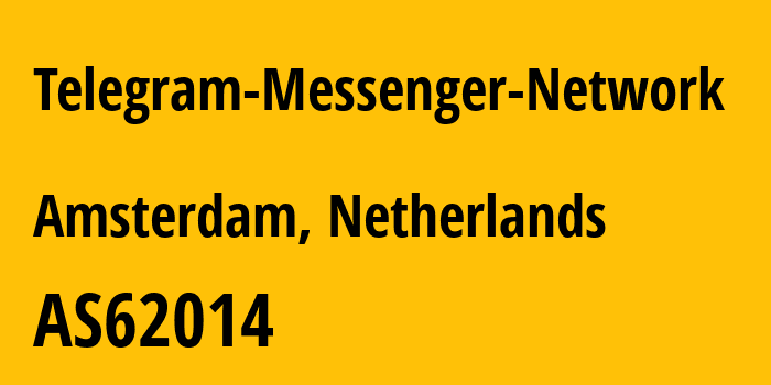 Информация о провайдере Telegram-Messenger-Network AS59930 Telegram Messenger Inc: все IP-адреса, network, все айпи-подсети