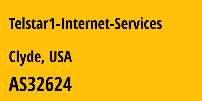 Информация о провайдере Telstar1-Internet-Services AS32624 TELSTAR1 INTERNET SERVICES: все IP-адреса, network, все айпи-подсети