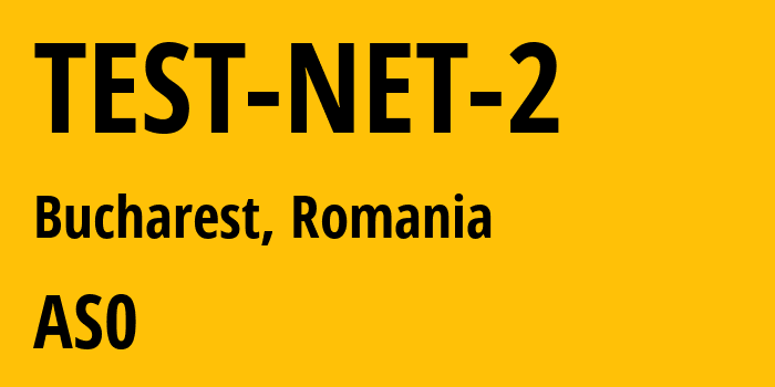 Информация о провайдере TEST-NET-2 : все IP-адреса, network, все айпи-подсети