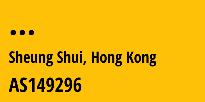 Информация о провайдере TIANFENG-HONG-KONG-COMMUNICATIONS-LIMITED AS149296 TIANFENG (HONG KONG) COMMUNICATIONS LIMITED: все IP-адреса, network, все айпи-подсети