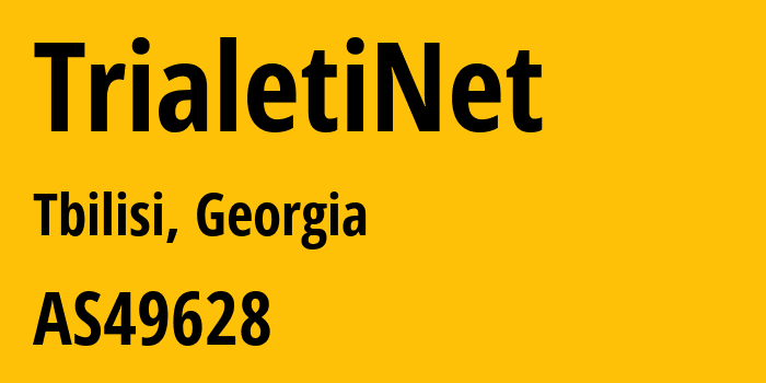 Информация о провайдере TrialetiNet AS49628 LLC Skytel: все IP-адреса, network, все айпи-подсети