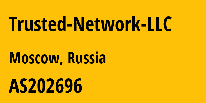 Информация о провайдере Trusted-Network-LLC AS202696 Trusted Network LLC: все IP-адреса, network, все айпи-подсети