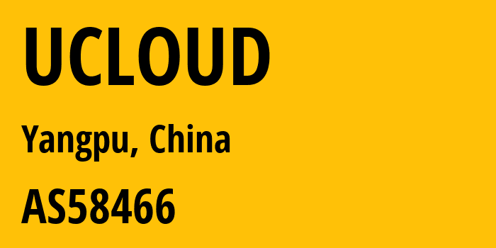 Информация о провайдере UCLOUD AS58466 CHINANET Guangdong province network: все IP-адреса, network, все айпи-подсети