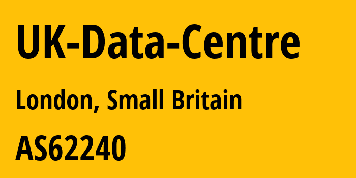 Информация о провайдере UK-Data-Centre AS62240 Clouvider: все IP-адреса, network, все айпи-подсети