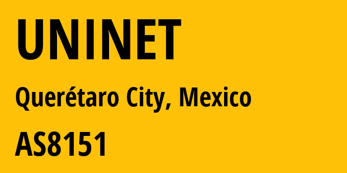 Информация о провайдере UNINET AS8151 UNINET: все IP-адреса, network, все айпи-подсети