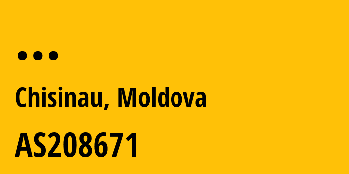 Информация о провайдере Universitatea-de-Stat-de-Medicina-si-Farmacie-Nicolae-Testemitanu-din-Republica AS208671 Universitatea de Stat de Medicina si Farmacie Nicolae Testemitanu din Republica Moldova: все IP-адреса, network, все айпи-подсети