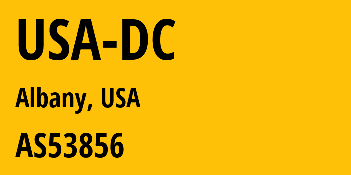 Информация о провайдере USA-DC AS53856 NJ IX: все IP-адреса, network, все айпи-подсети