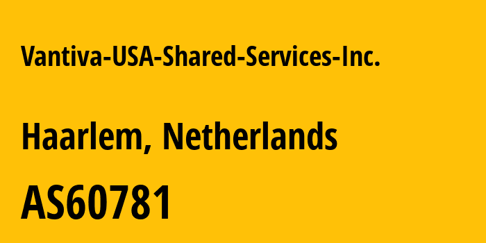 Информация о провайдере Vantiva-USA-Shared-Services-Inc. AS60781 LeaseWeb Netherlands B.V.: все IP-адреса, network, все айпи-подсети