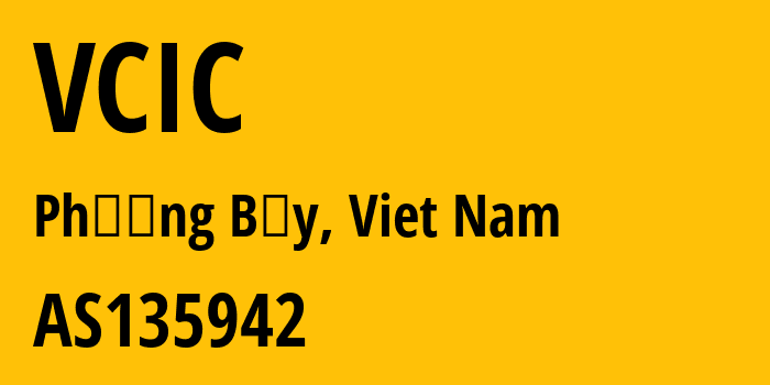 Информация о провайдере VCIC AS135942 Adsota Corporation: все IP-адреса, network, все айпи-подсети