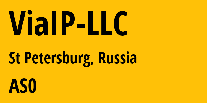 Информация о провайдере ViaIP-LLC AS48099 ViaIP LLC: все IP-адреса, network, все айпи-подсети