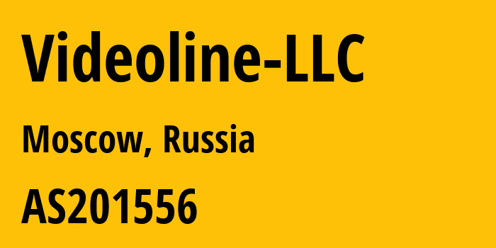 Информация о провайдере Videoline-LLC AS201556 Videoline LLC: все IP-адреса, network, все айпи-подсети