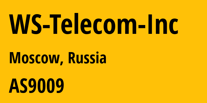 Информация о провайдере WS-Telecom-Inc AS213541 WS Telecom Inc: все IP-адреса, network, все айпи-подсети
