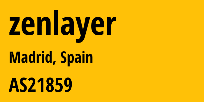 Информация о провайдере zenlayer AS21859 Zenlayer Inc: все IP-адреса, network, все айпи-подсети