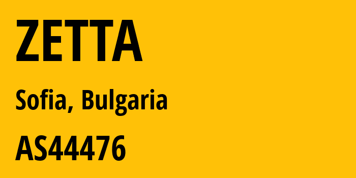Информация о провайдере ZETTA AS44476 ZETTA HOSTING SOLUTIONS LLC.: все IP-адреса, network, все айпи-подсети