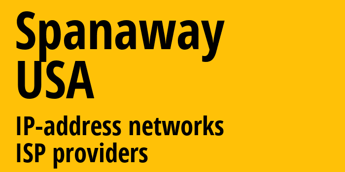 Spanaway [Spanaway] США: информация о городе, айпи-адреса, IP-провайдеры